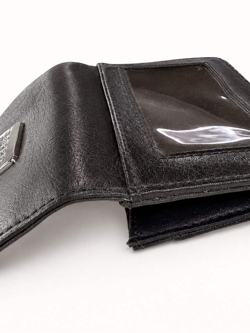 Vintage Esprit San Francisco Y2K Black Keychain Wallet Coin Purse - Picture 3 of 6